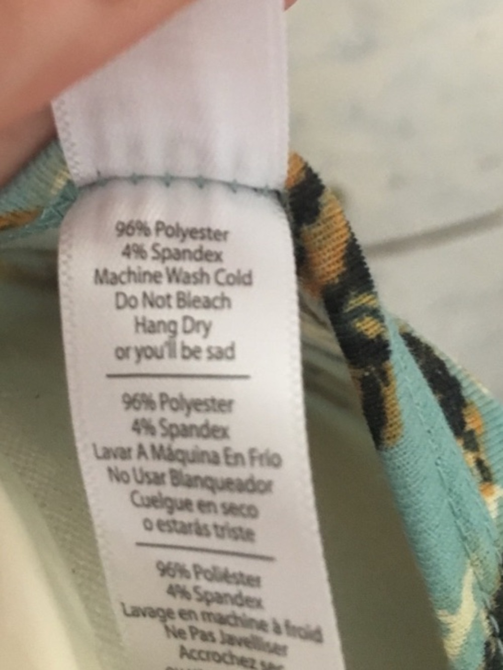 LuLaRoe LLR Perfect Tee Roses pattern XXS - Picture 3 of 3